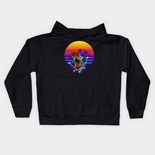 Crash with sun Kids Hoodie